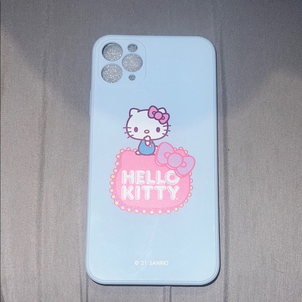 Sanrio Hello Kitty Blue Phone Case